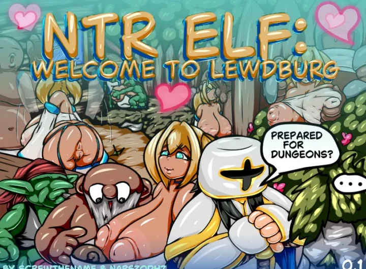 Portada de NTR Elf : Welcome to Lewdburg Español