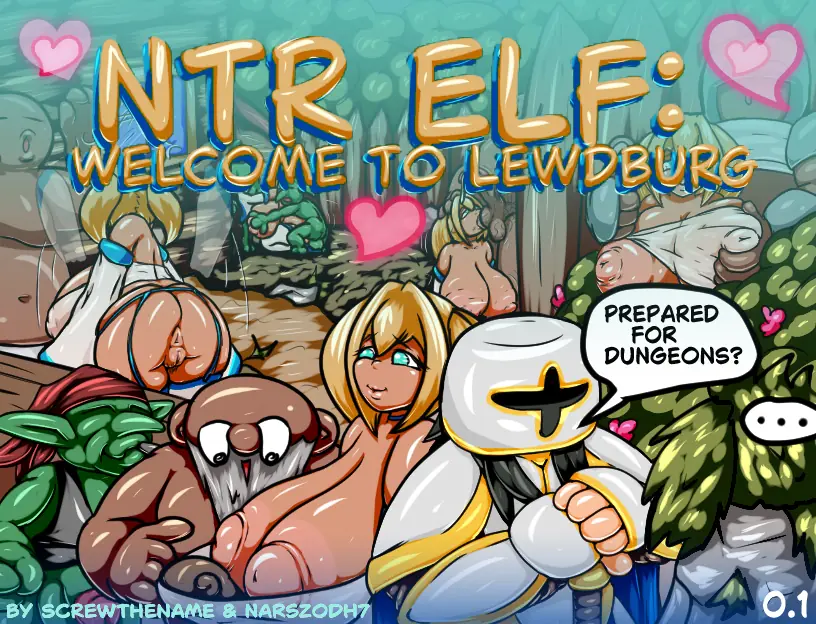 Portada de NTR Elf : Welcome to Lewdburg Español