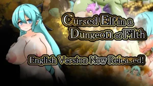 Portada de Cursed Elf in a Dungeon of Filth RJ01615803 Español